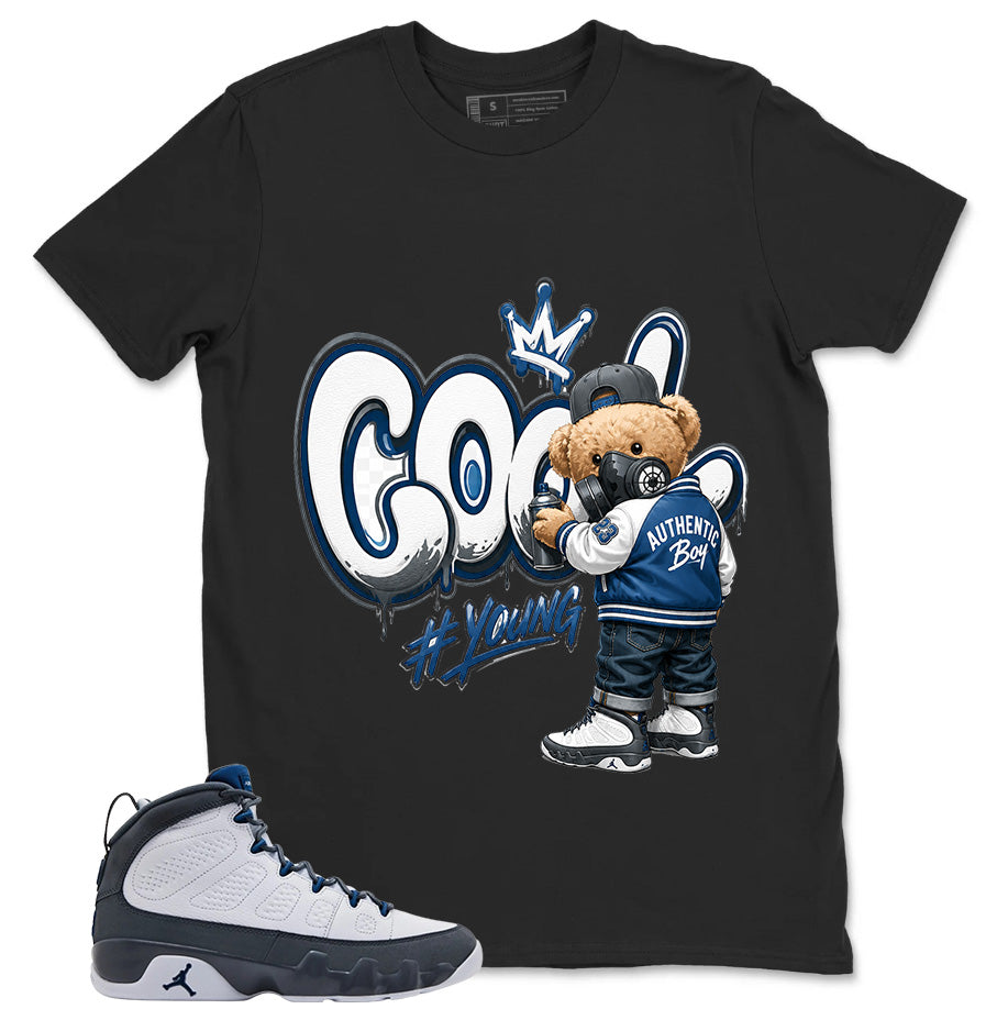 Graphic Tee to Match Flint Grey 9s - Cool Boy Shirt