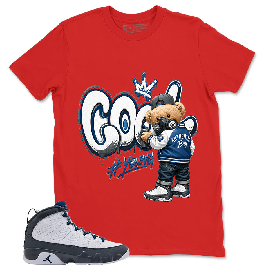 Graphic Tee to Match Flint Grey 9s - Cool Boy Shirt