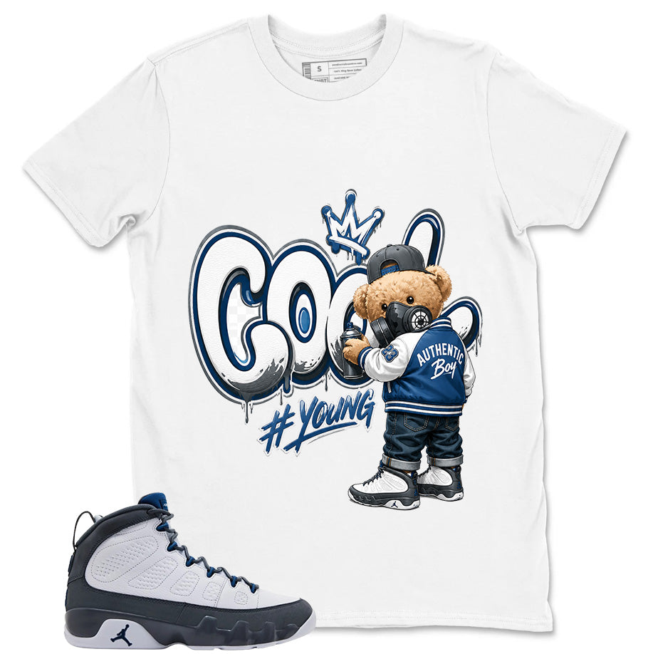 Graphic Tee to Match Flint Grey 9s - Cool Boy Shirt