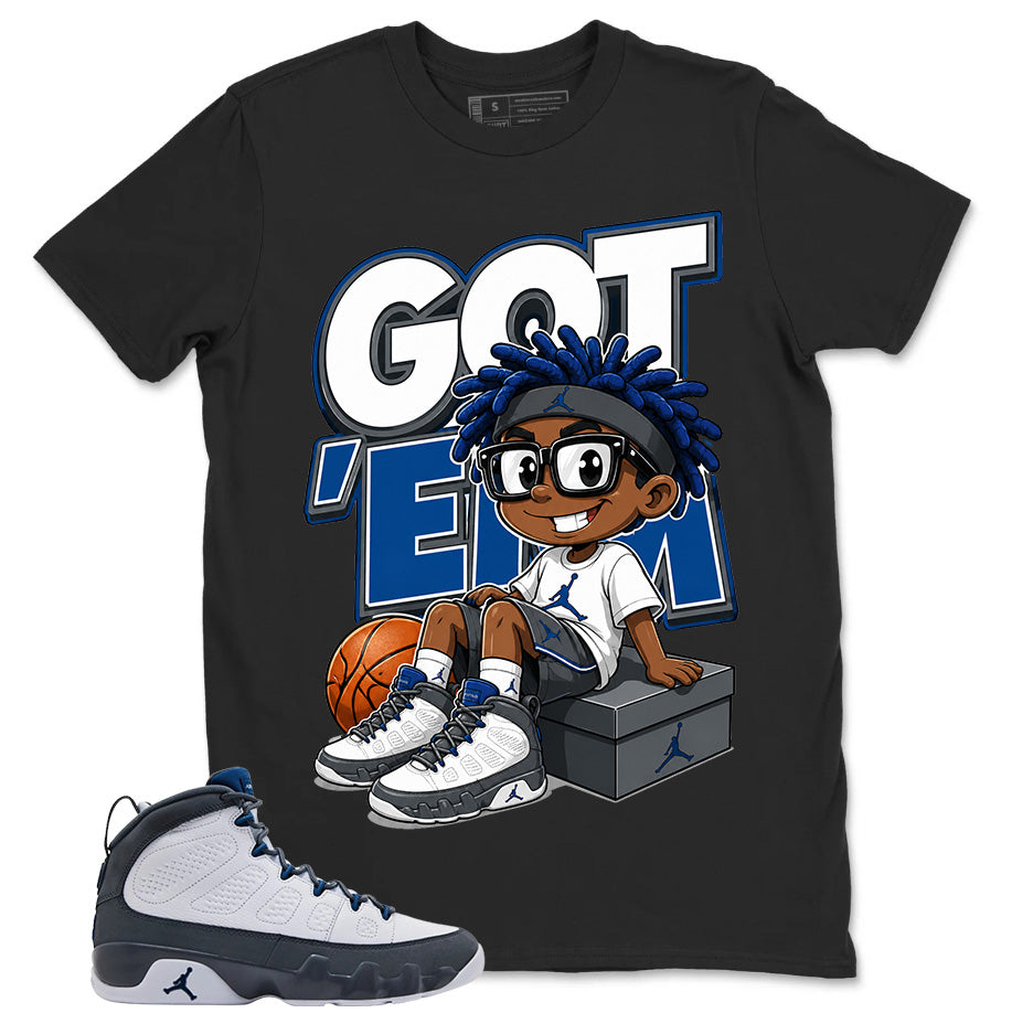 Graphic Tee to Match Flint Grey 9s - Got Em Dope Shirt