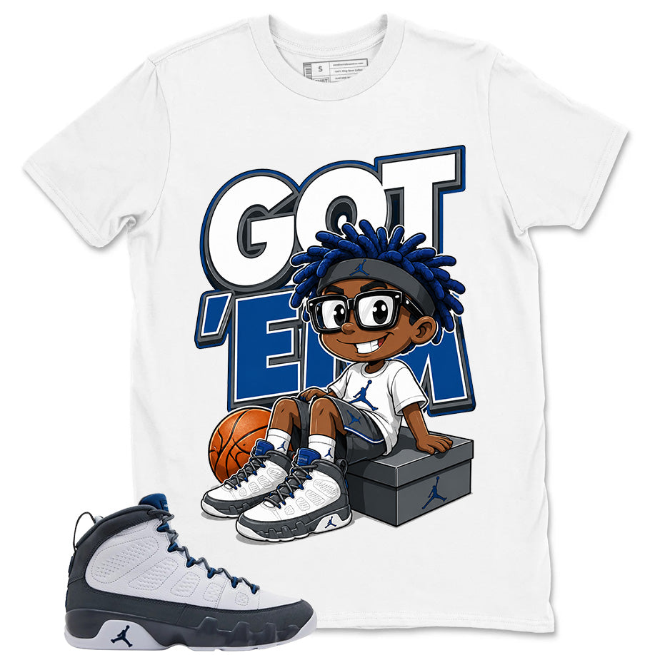 Graphic Tee to Match Flint Grey 9s - Got Em Dope Shirt