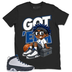 Graphic Tee to Match Flint Grey 9s - Got Em Dope Shirt