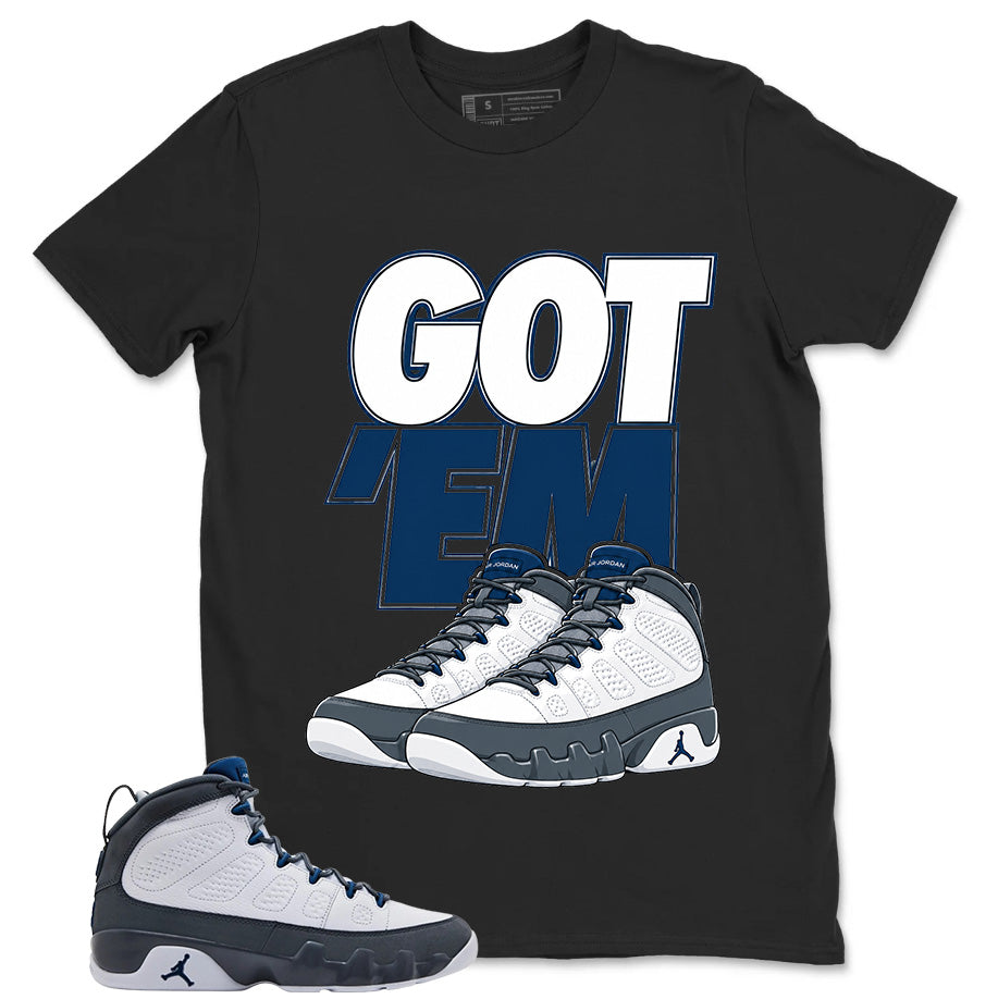 Graphic Tee to Match Flint Grey 9s - Got 'Em Graphic
