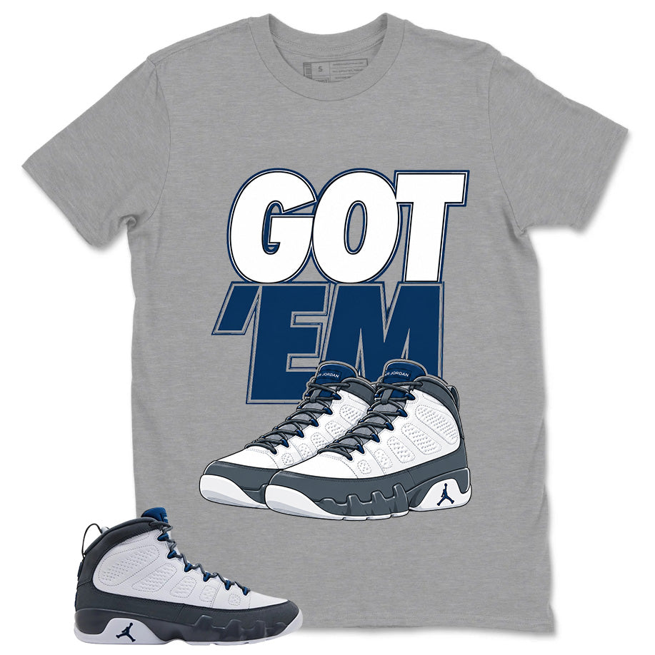 Graphic Tee to Match Flint Grey 9s - Got 'Em Graphic