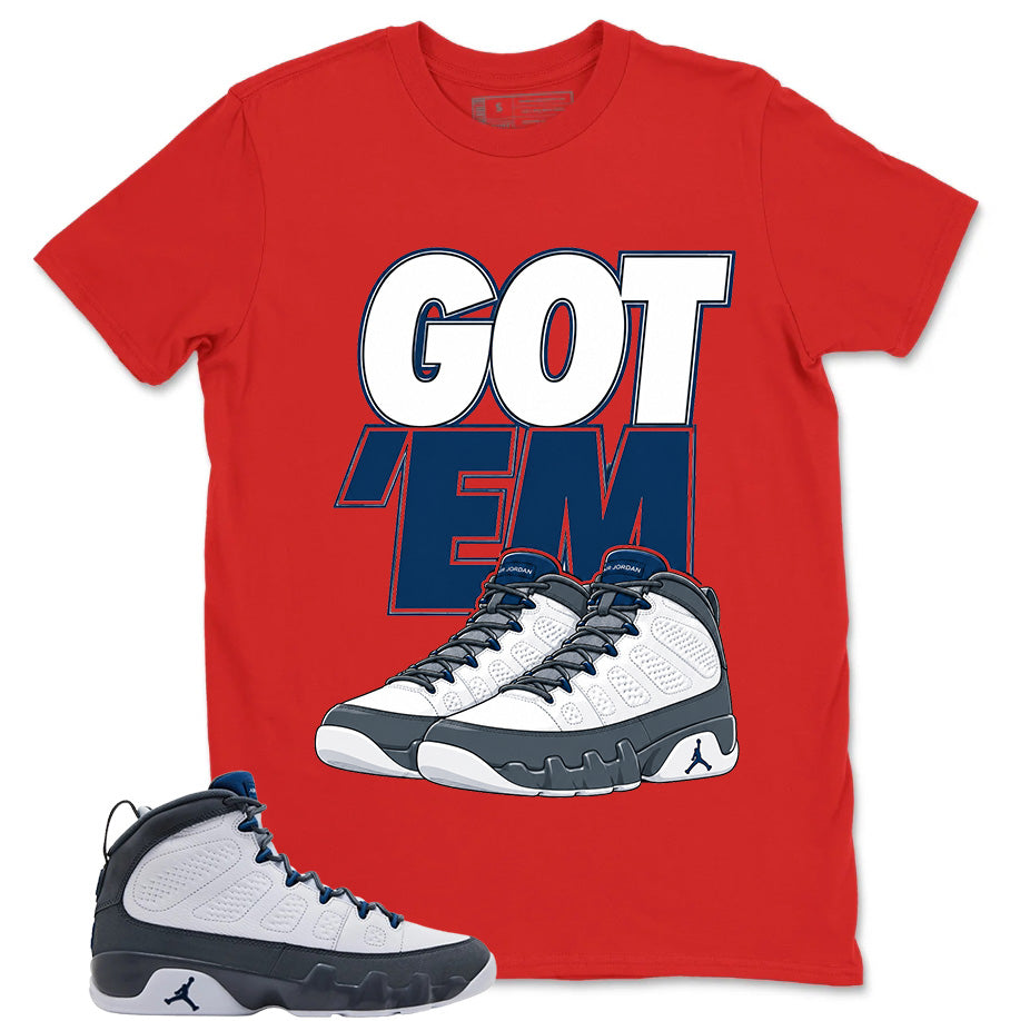 Graphic Tee to Match Flint Grey 9s - Got 'Em Graphic
