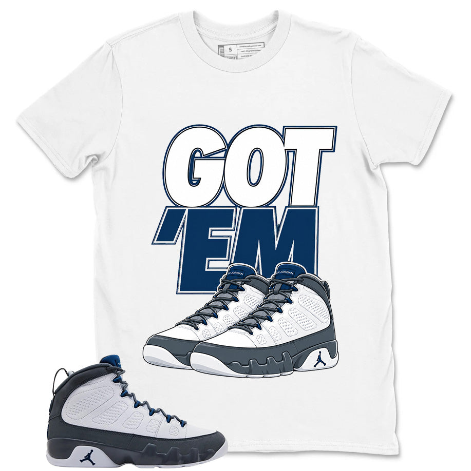 Graphic Tee to Match Flint Grey 9s - Got 'Em Graphic