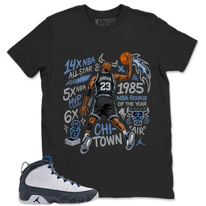 Graphic Tee to Match Flint Grey 9s Jordan 23 All Star Graphic