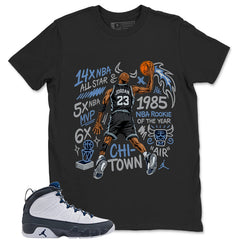Graphic Tee to Match Flint Grey 9s Jordan 23 All Star Graphic