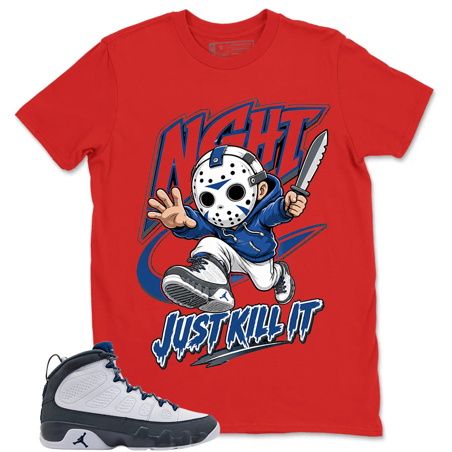 Graphic Tee to Match Flint Grey 9s - Just Kill It Graphic