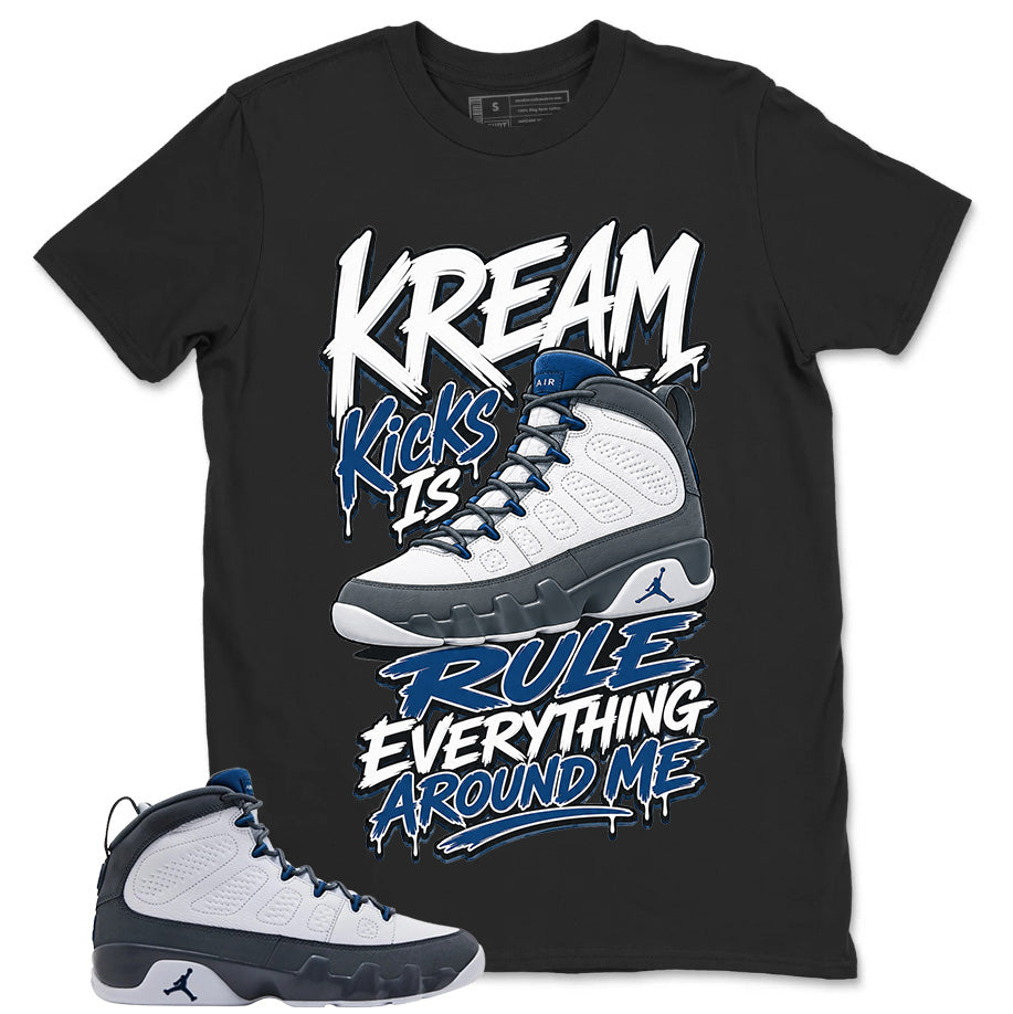 Graphic Tee to Match Flint Grey 9s - Kream Kicks Shirt