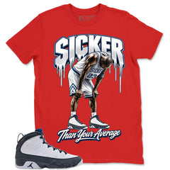 Graphic Tee to Match Flint Grey 9s - Sicker Shirt