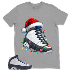 Graphic Tee to Match Flint Grey 9s - Sneaker Light Shirt