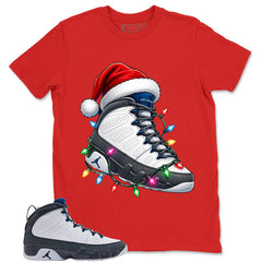 Graphic Tee to Match Flint Grey 9s - Sneaker Light Shirt