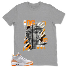 Graphic Tee Trend Setter Shirt - to Matching Air Jordan 3 Orange Citrus | Zadago