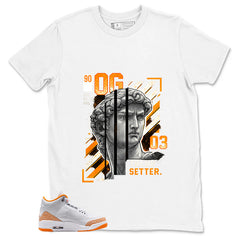 Graphic Tee Trend Setter Shirt - to Matching Air Jordan 3 Orange Citrus | Zadago