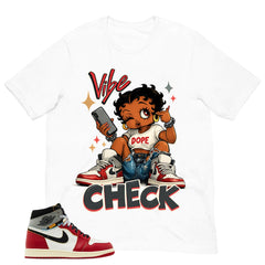 Graphic Tee Vibe Check | Matching Jordan 1 Union LA Chicago Shadow | Zadago