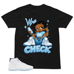 Graphic Tee Vibe Check Shirt - to Matching Air Jordan 11 Legend Blue | Zadago