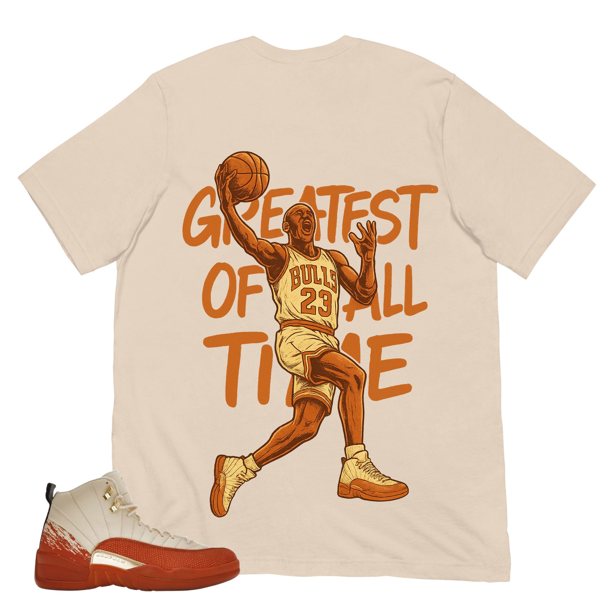 Goat Shirt - Match Eastside Golf x Air Jordan 12 'Out the Mud'