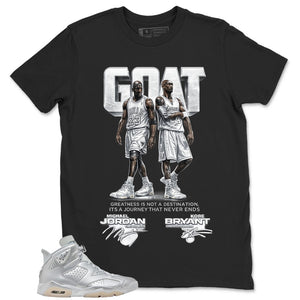 Greatest Journey Shirt - Match Air Jordan 6 x Paris Saint-Germain Metallic Silver