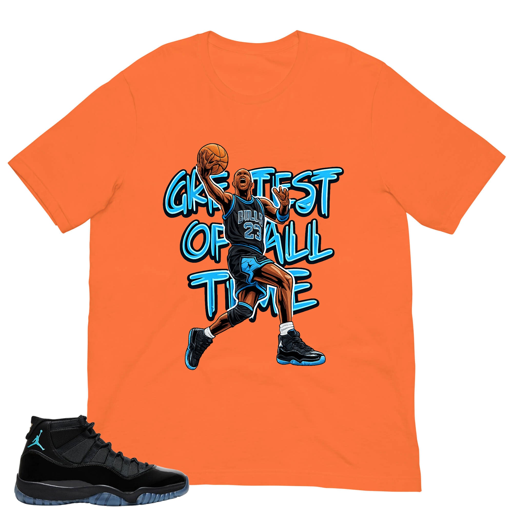 Goat Shirt - to Matching 11s Gamma Blue