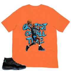 Goat Shirt - to Matching 11s Gamma Blue