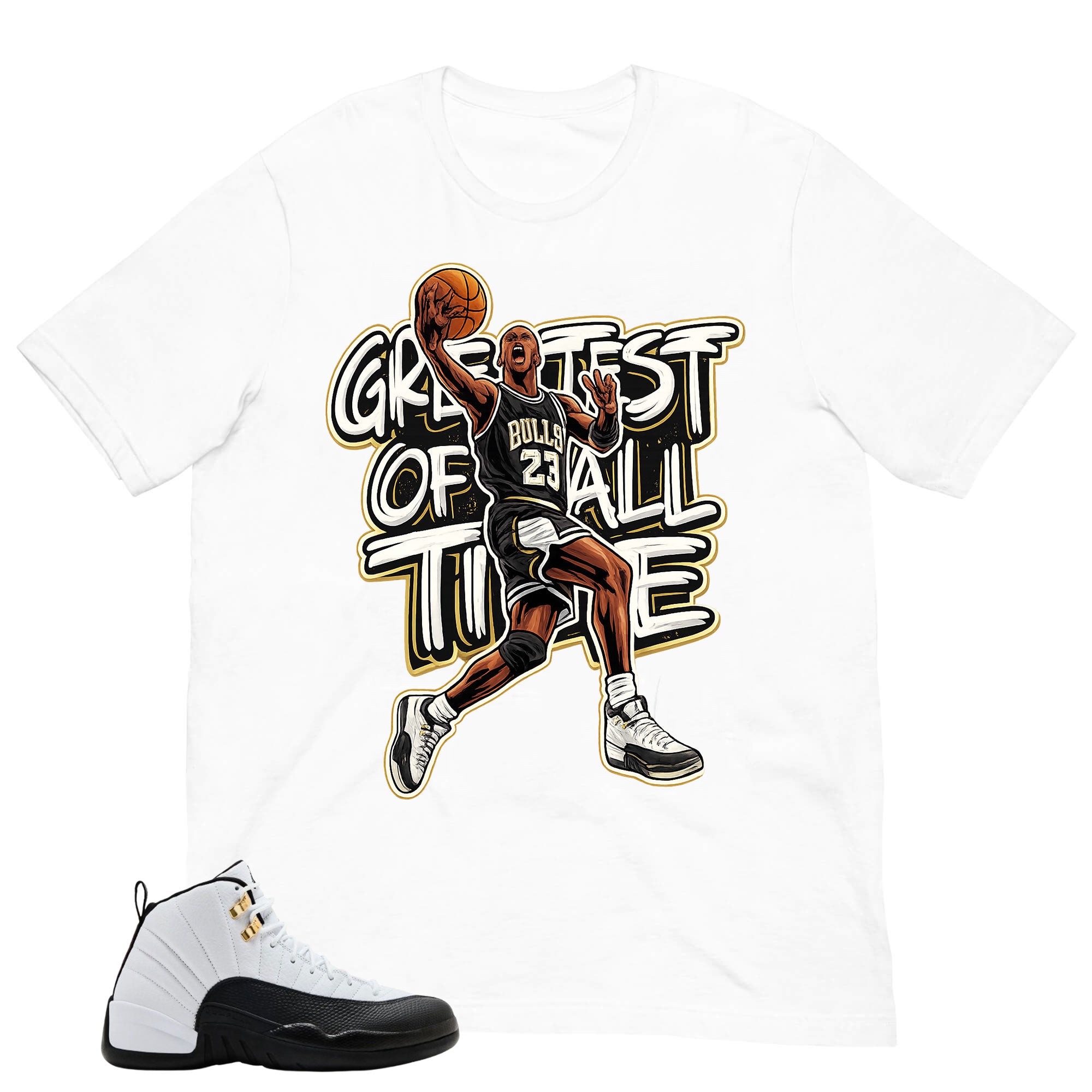 Goat Shirt - Match Air Jordan 12 'Taxi'