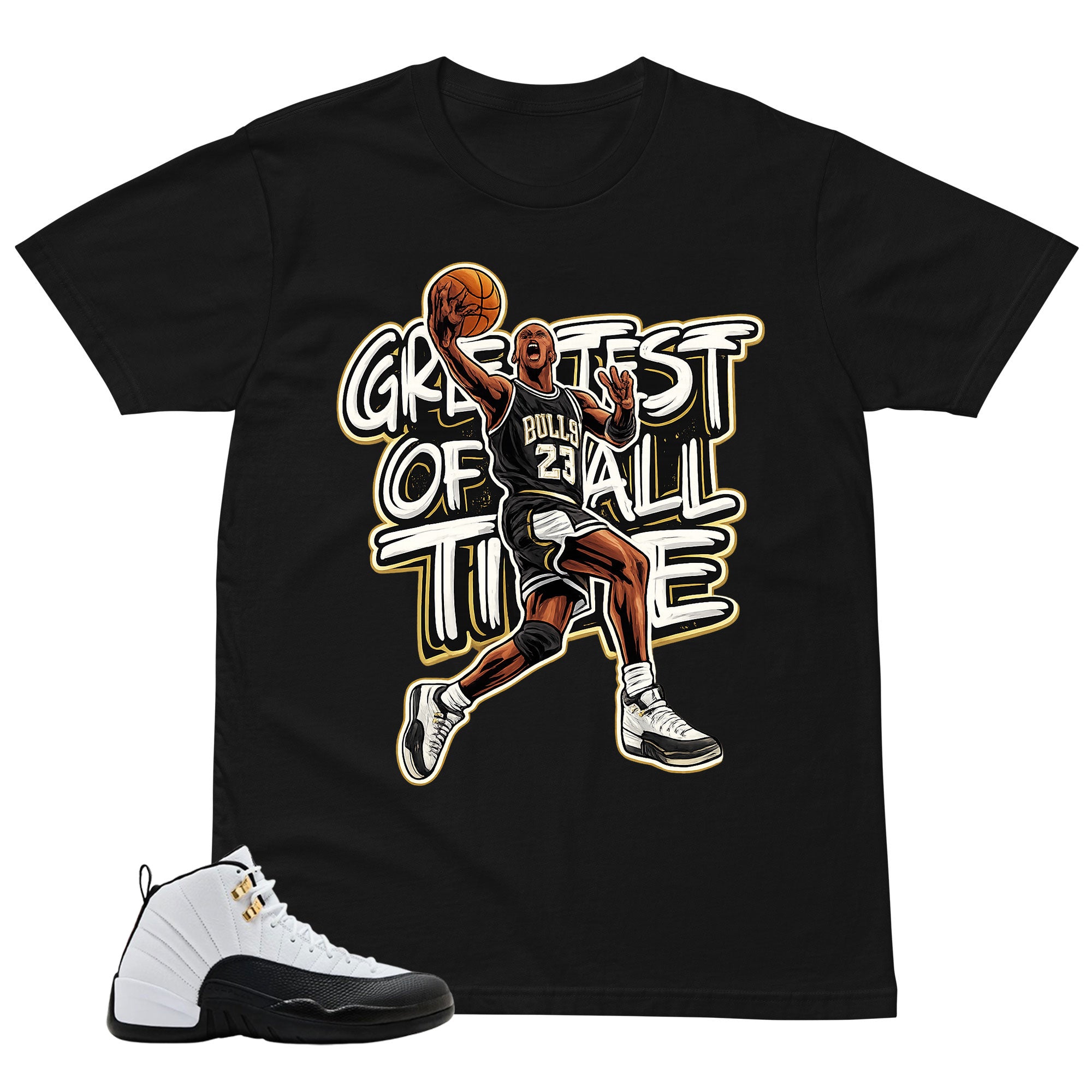 Goat Shirt - Match Air Jordan 12 'Taxi'