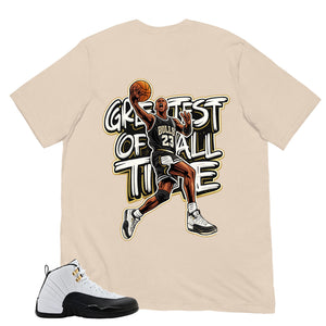 Goat Shirt - Match Air Jordan 12 'Taxi'