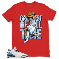Greatest Of All Time Shirt - Match Levi’s x Air Jordan 3 Retro 'All-Star'