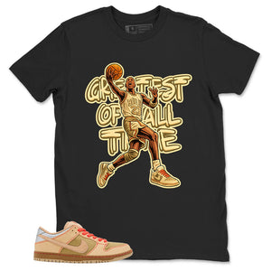 Graphic Tee Greatest Of All Time Shirt - Matching SB Dunk Low Songkran