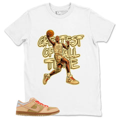Graphic Tee Greatest Of All Time Shirt - Matching SB Dunk Low Songkran