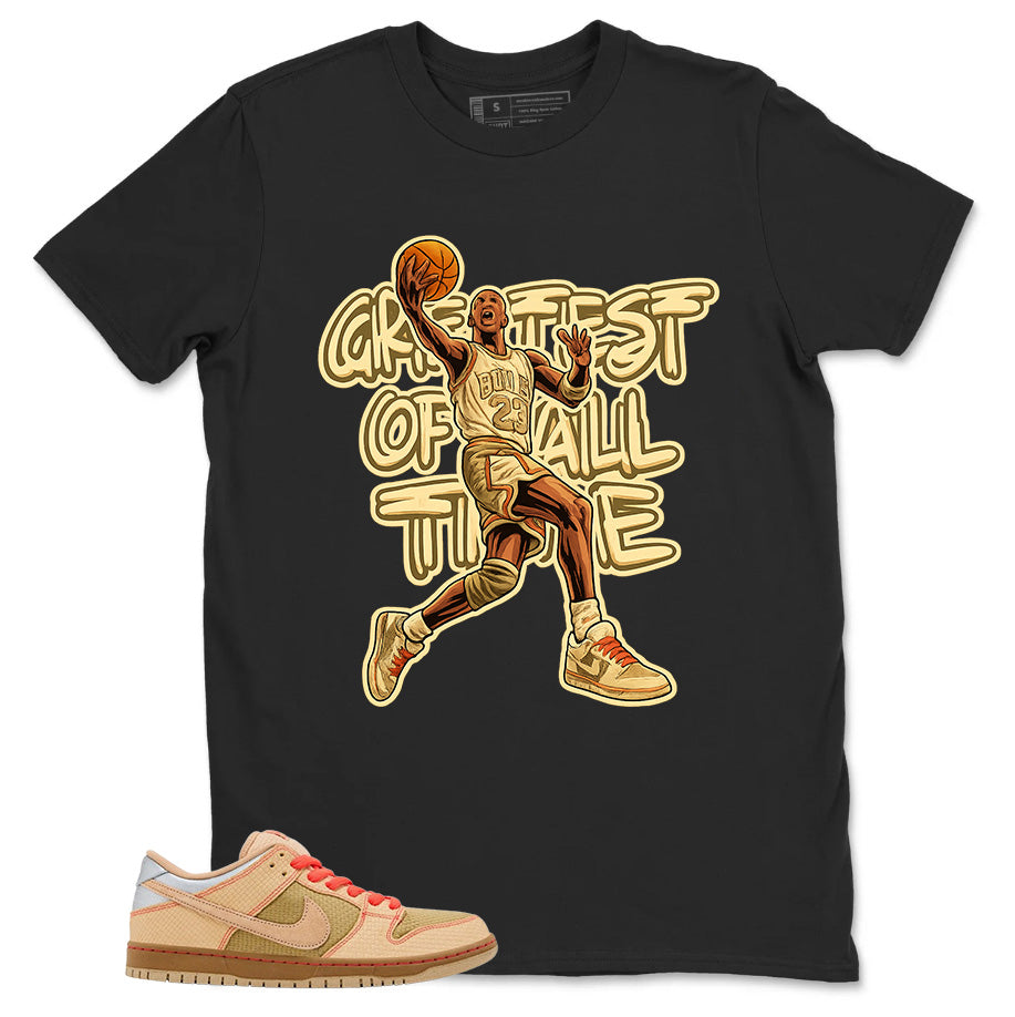 Graphic Tee Greatest Of All Time Shirt - Matching SB Dunk Low Songkran