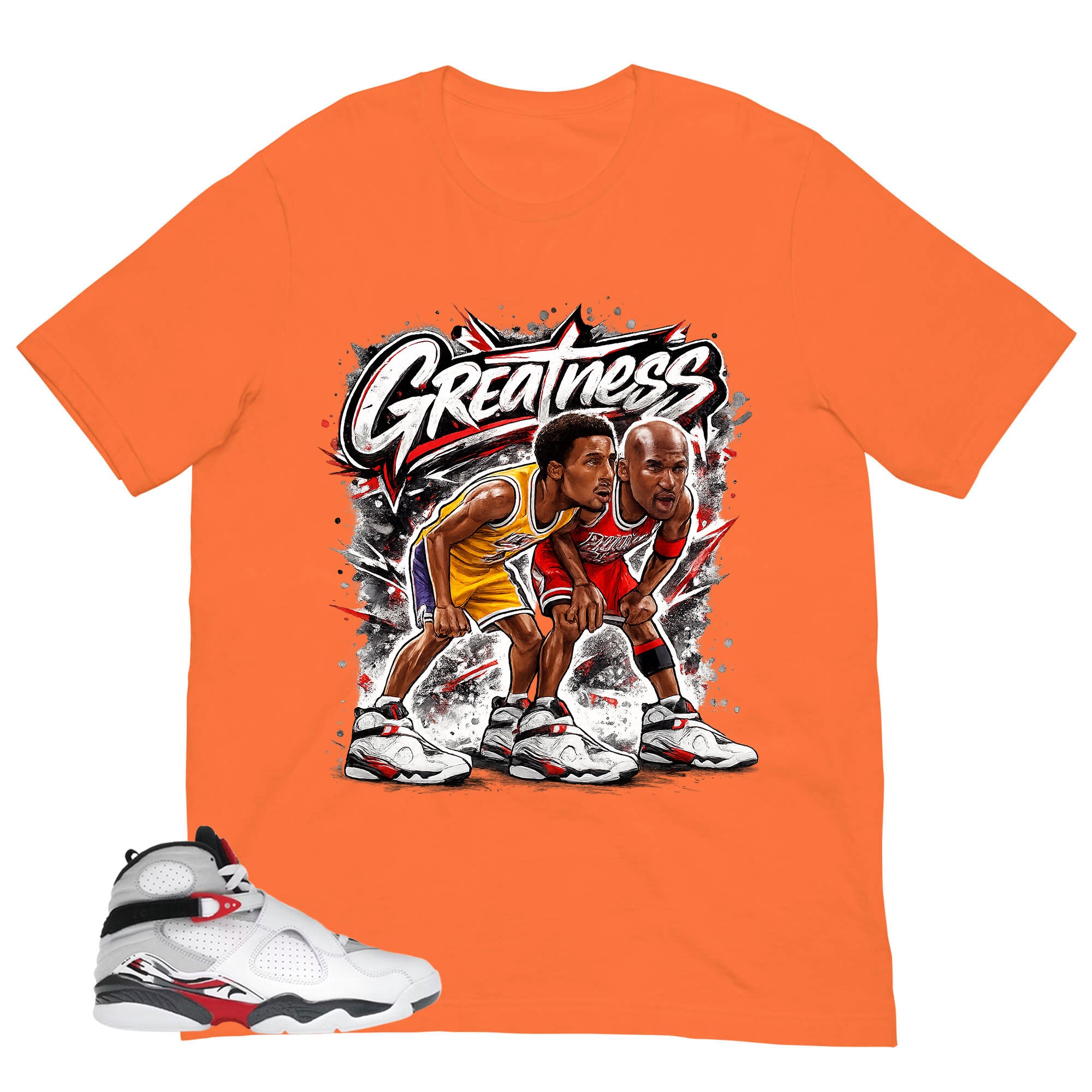 Graphic Tee to Matching 8s Bugs Bunny Greatness Shirt