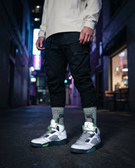 Green Bean Socks – Air Jordan 5 Retro Inspired Mid-Calf Unisex Crew Socks