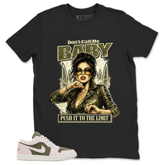 Green Medium Olive 1s Zadago Shirt Don't Call Me Baby Graphic