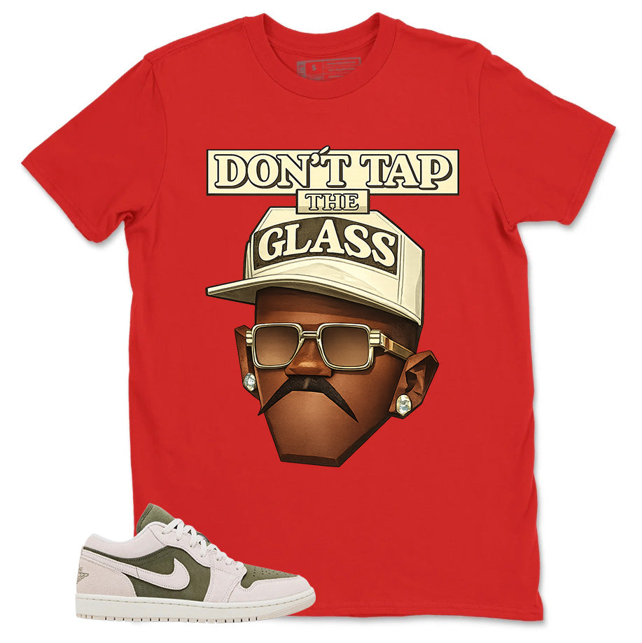 Green Medium Olive 1s Zadago Shirt Don't Tap The Glass Graphic