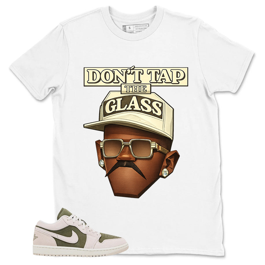 Green Medium Olive 1s Zadago Shirt Don't Tap The Glass Graphic
