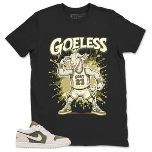 Green Medium Olive 1s Zadago Shirt Goat 23 Graphic
