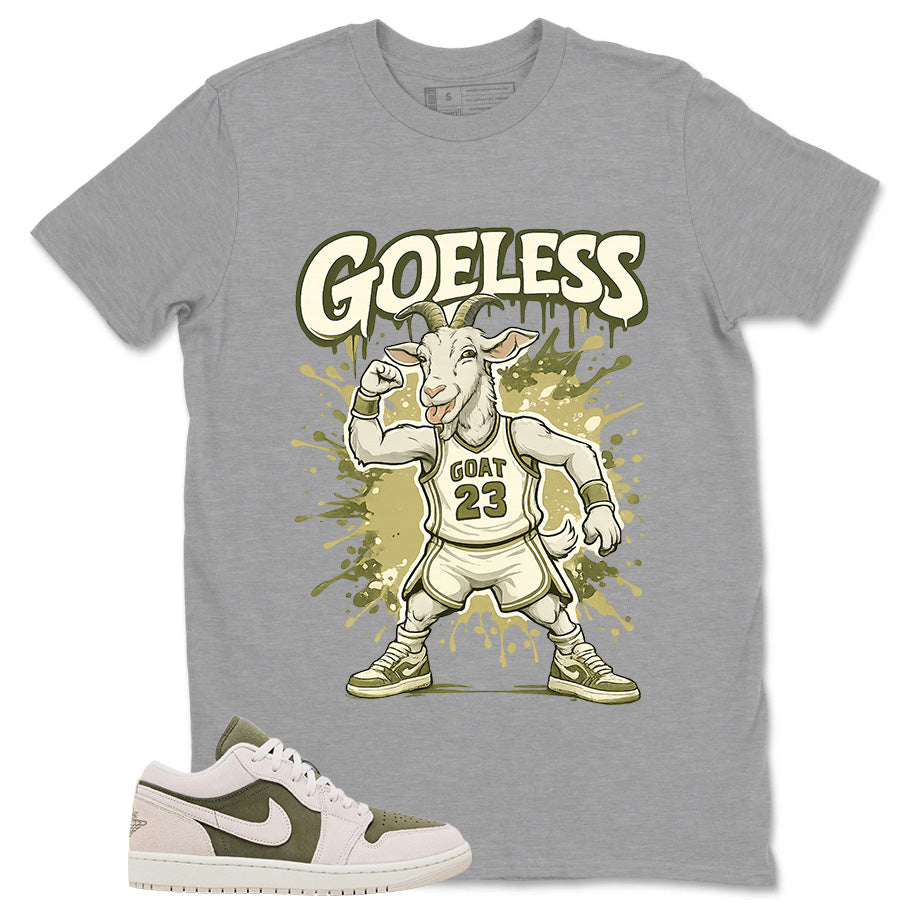 Green Medium Olive 1s Zadago Shirt Goat 23 Graphic