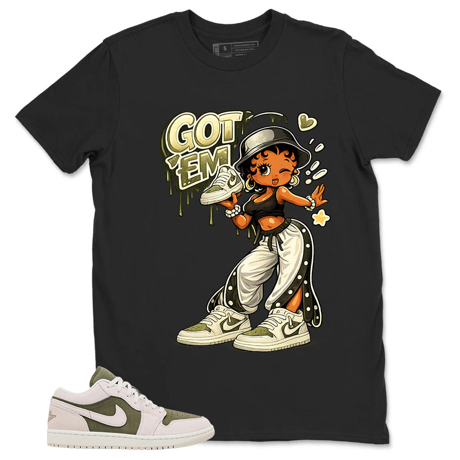 Green Medium Olive 1s Zadago Shirt Got Em Lady Graphic
