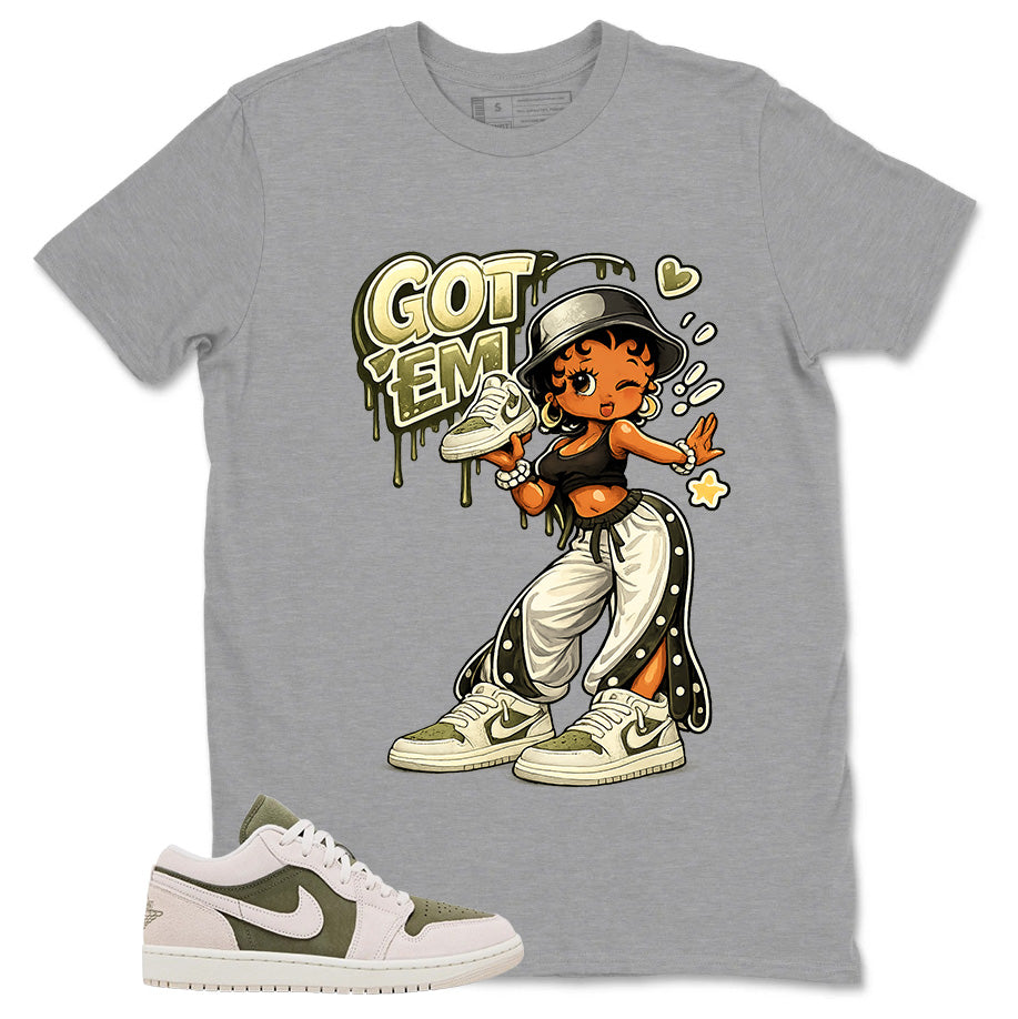 Green Medium Olive 1s Zadago Shirt Got Em Lady Graphic