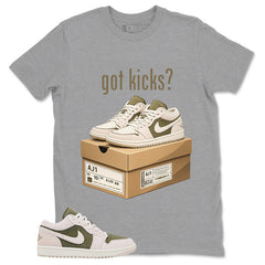 Green Medium Olive 1s Zadago Shirt Got Kicks Graphic
