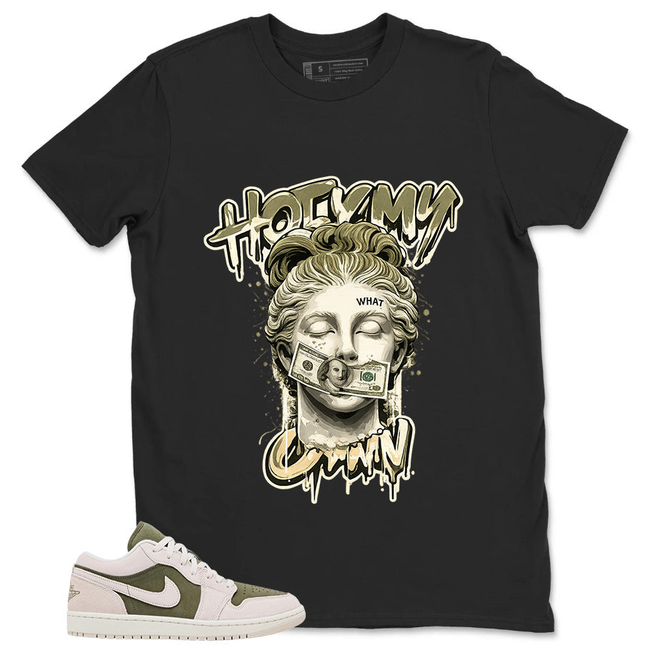 Green Medium Olive 1s Zadago Shirt Hold My Own Graphic