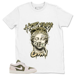 Green Medium Olive 1s Zadago Shirt Hold My Own Graphic