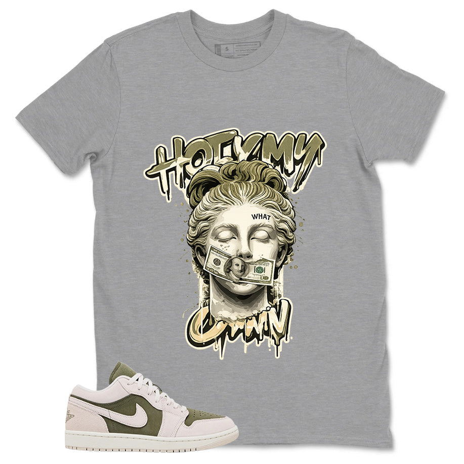 Green Medium Olive 1s Zadago Shirt Hold My Own Graphic