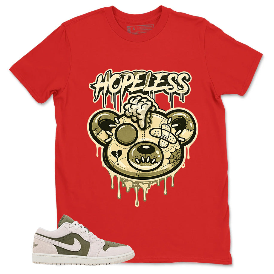 Green Medium Olive 1s Zadago Shirt Hopeless Graphic