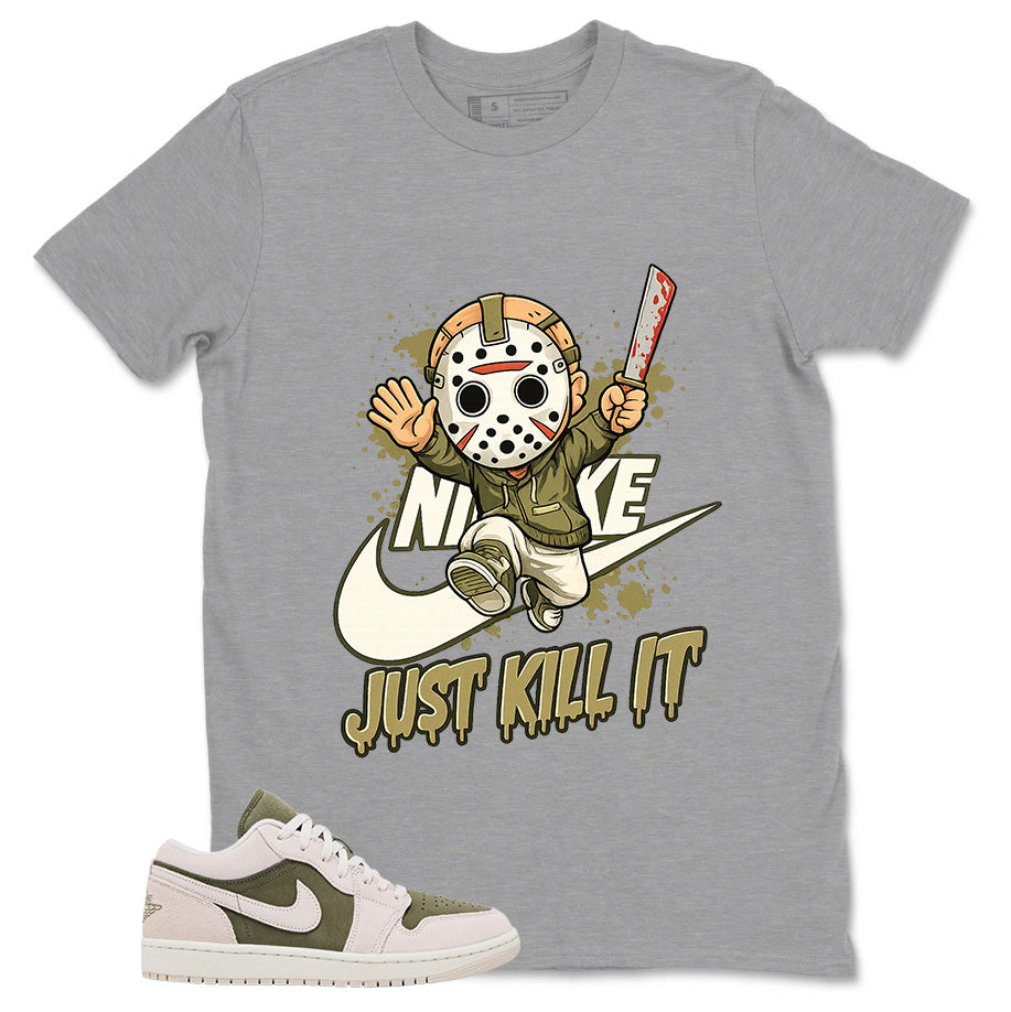 Green Medium Olive 1s Zadago Shirt Just Kill It Graphic
