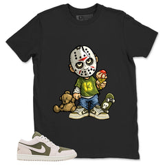 Green Medium Olive 1s Zadago Shirt Little Jason Graphic
