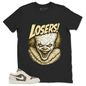 Green Medium Olive 1s Zadago Shirt Loser IT Graphic