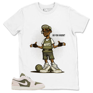 Green Medium Olive 1s Zadago Shirt Mars Blackmon Do You Know Graphic